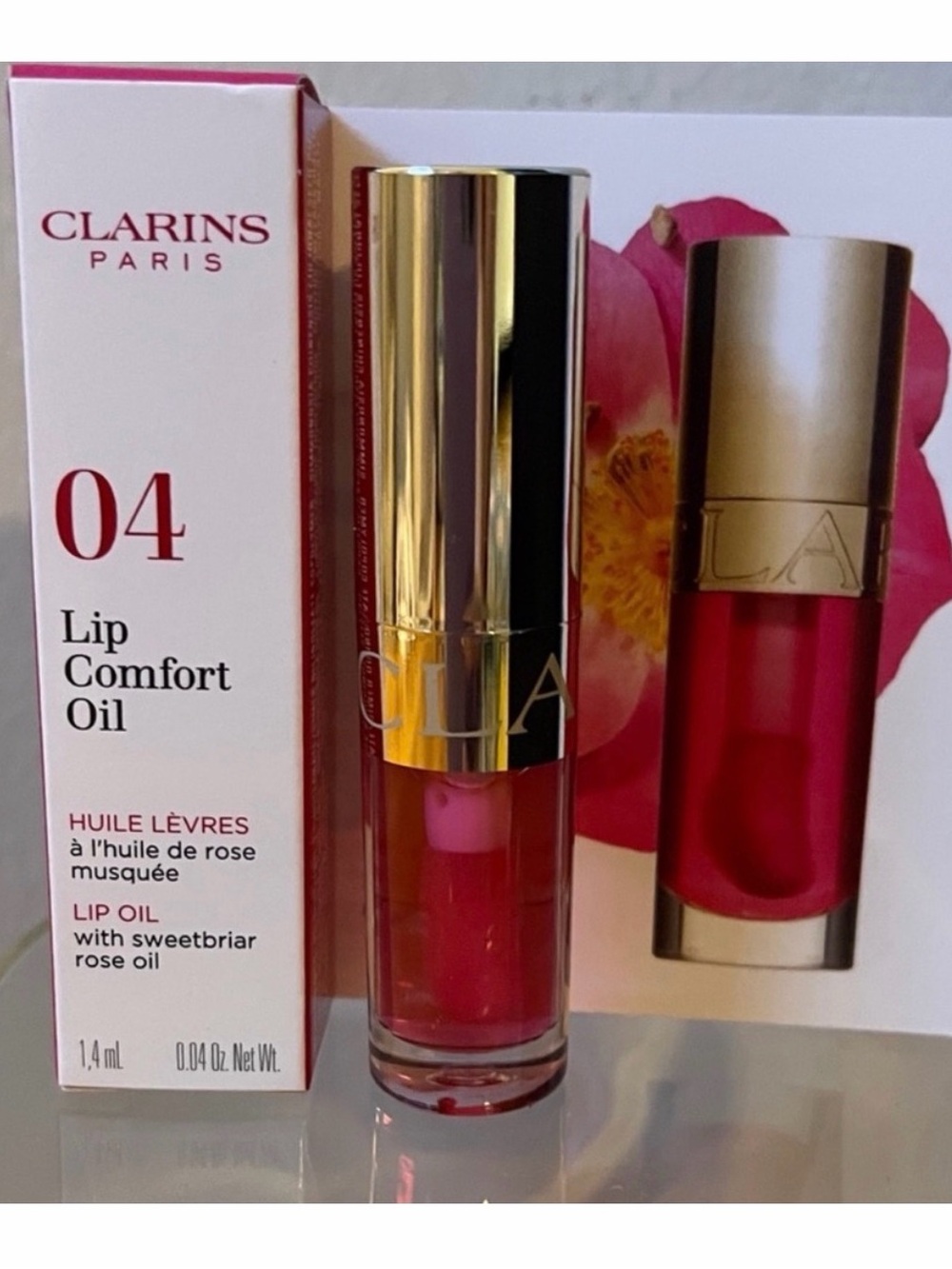 Clarins Lip Comfort Oil 04 Pitaya Mini